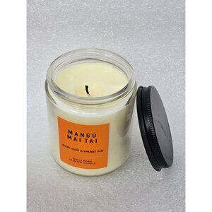 White Barn Mango Mai Tai Scented Candle 7 Oz Essential Oils Bath & Body Works